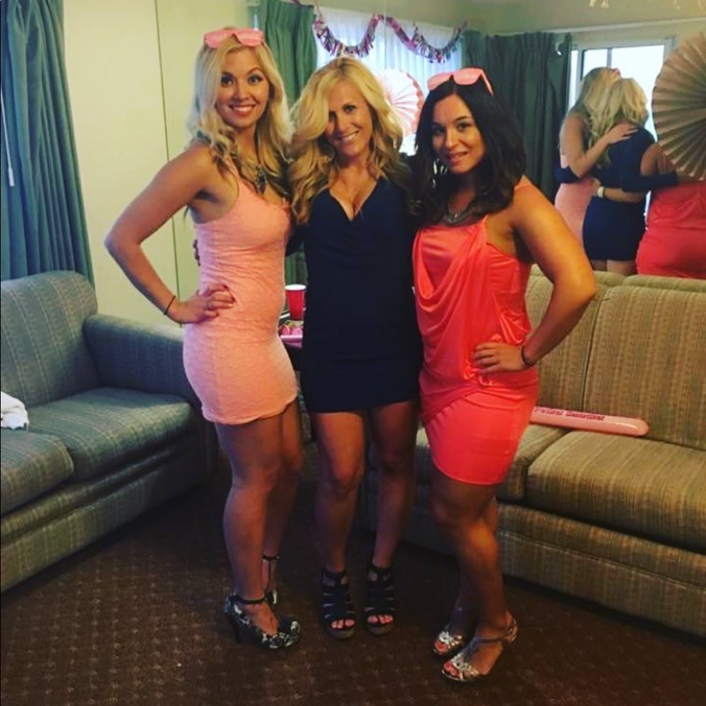 Guess Coral Pink Dress